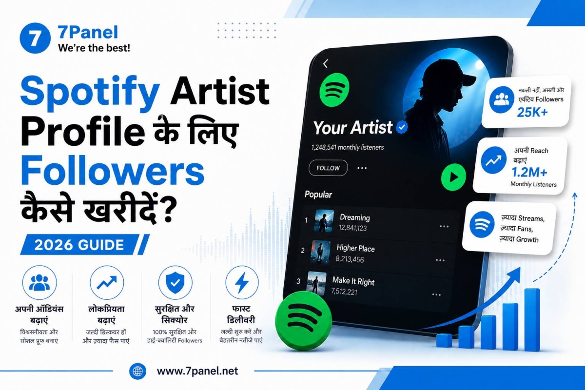 Spotify Artist Profile के लिए Followers कैसे खरीदें? | 2026 Guide
