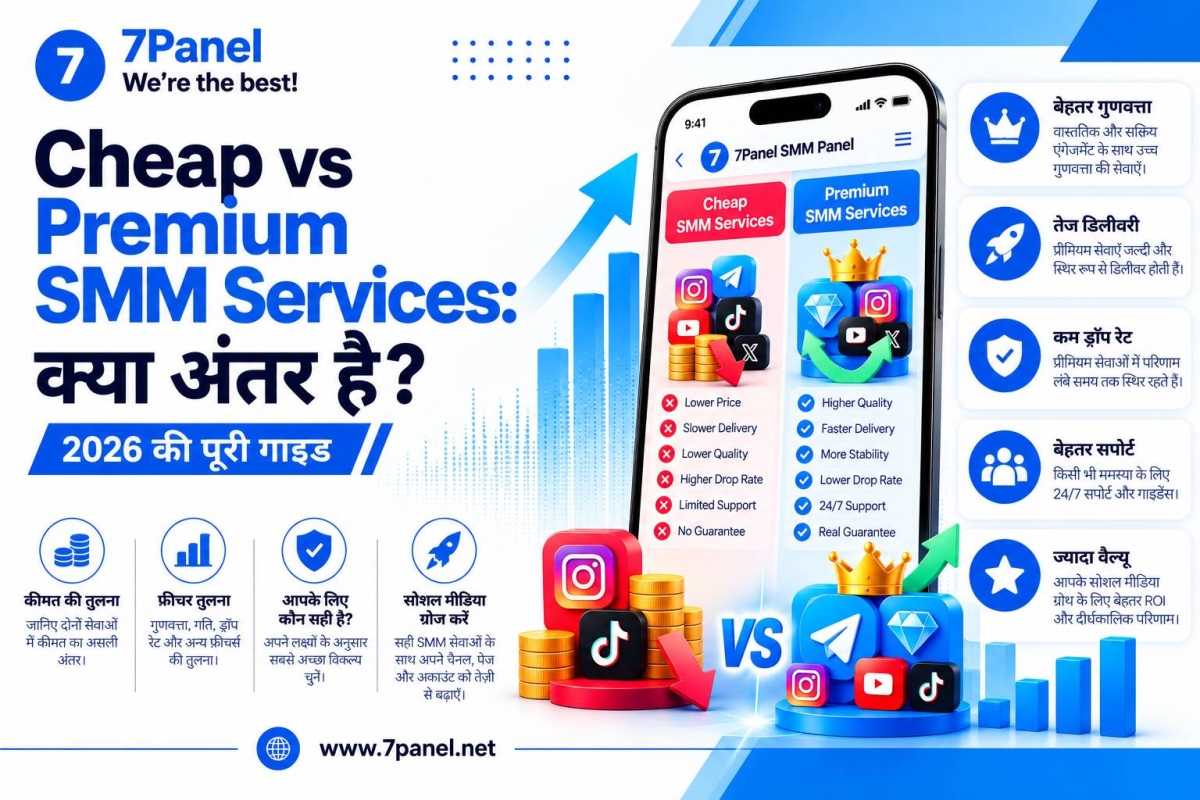 Cheap vs Premium SMM Services: क्या अंतर है?
