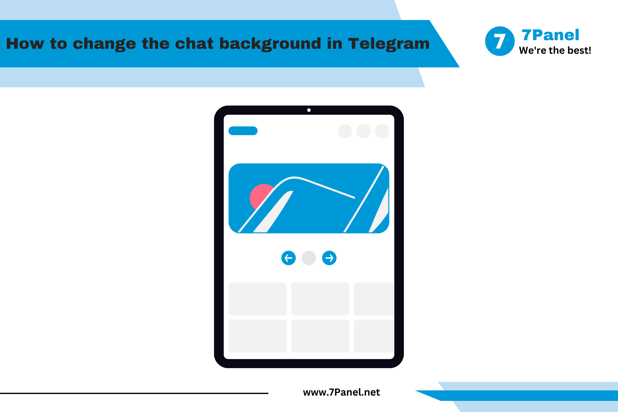 How to change the chat background in Telegram