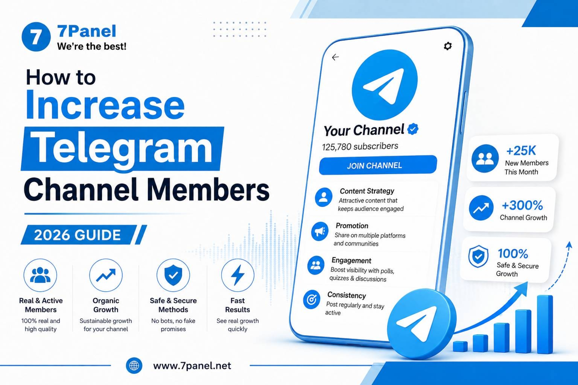 How to Increase Telegram Channel Members (2026 Guide)