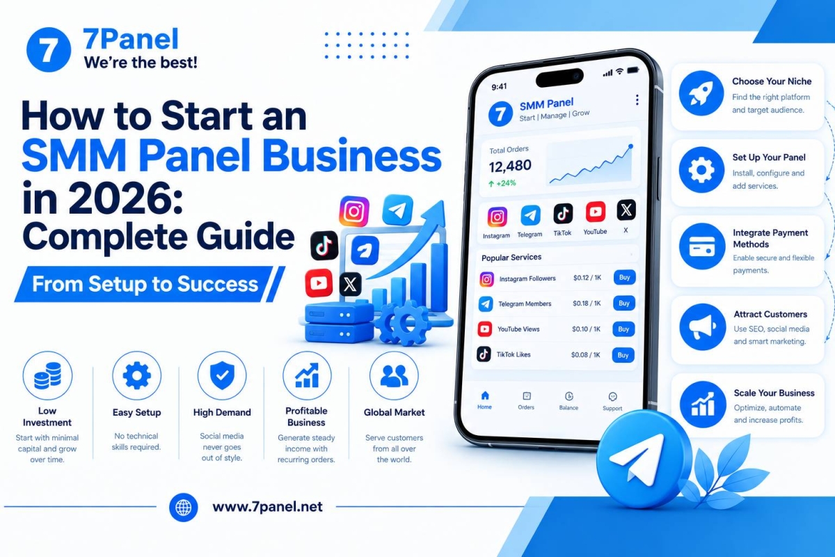 How to Start an SMM Panel Business in 2026: Complete Guide