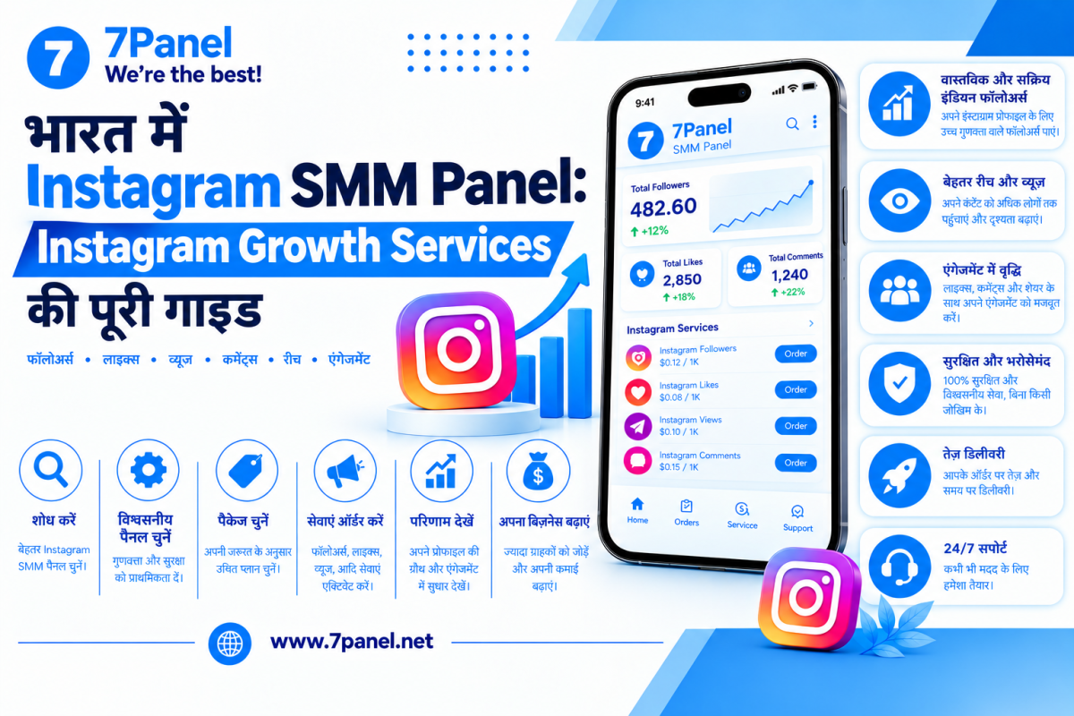 भारत में Instagram SMM Panel: Instagram Growth Services की पूरी गाइड