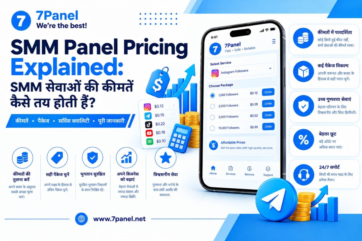 SMM Panel Pricing Explained: SMM सेवाओं की कीमतें कैसे तय होती हैं?