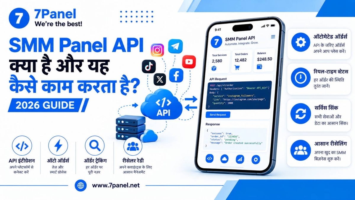 SMM Panel API क्या है और यह कैसे काम करता है?